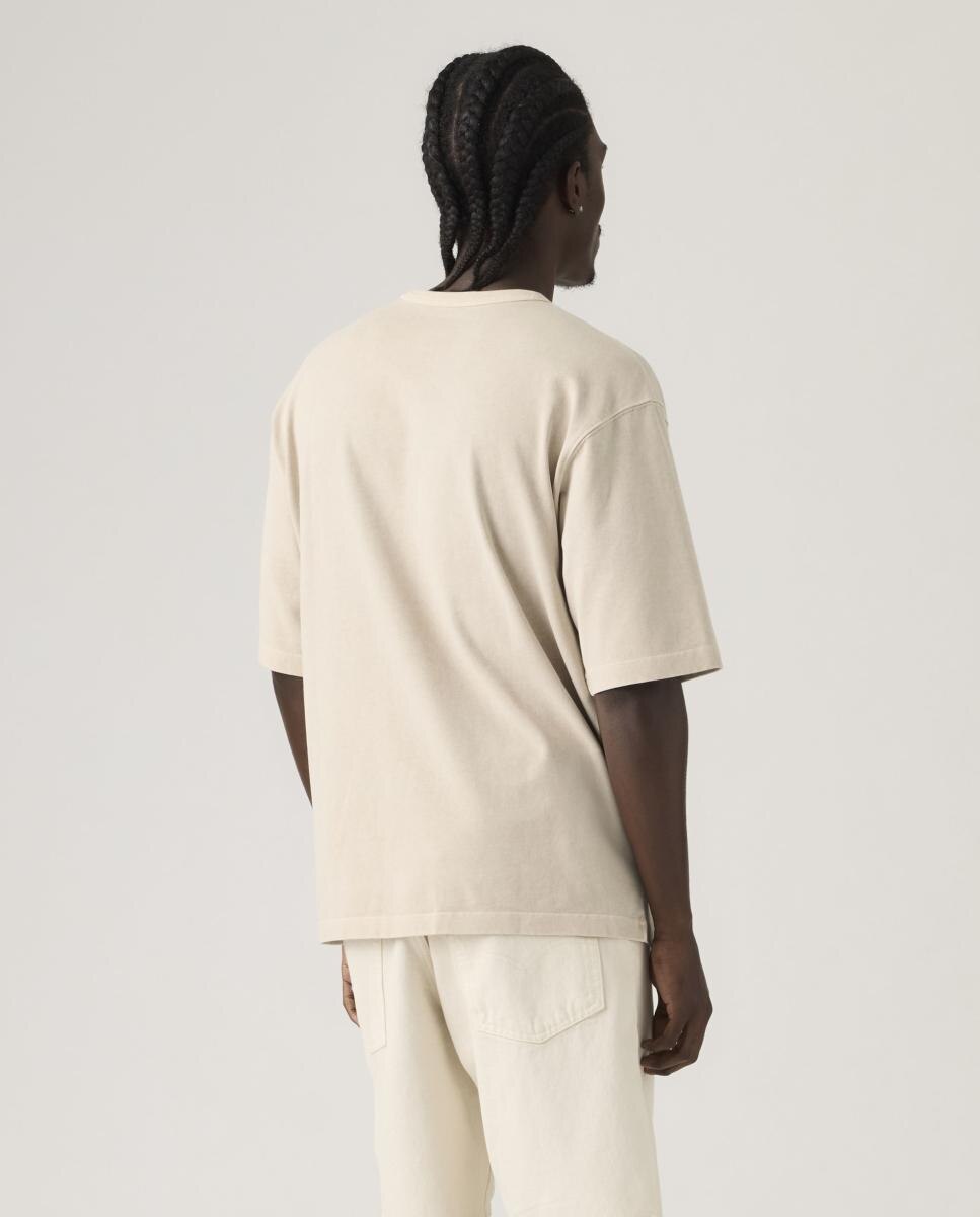 Camiseta de hombre de manga corta con cuello redondo - Levi's - Beige Beige-2