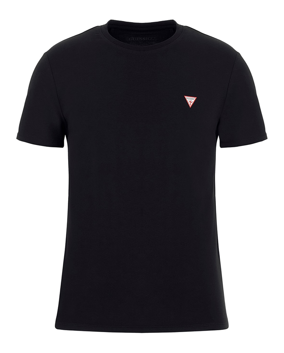 T-shirt de Manga Curta Preto-4