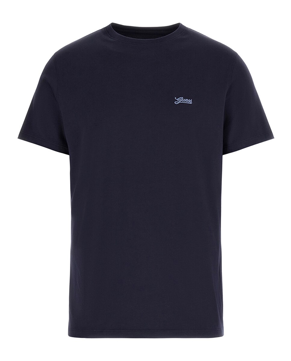 Camiseta de manga corta de hombre - Guess - Azul marino Azul marino-4