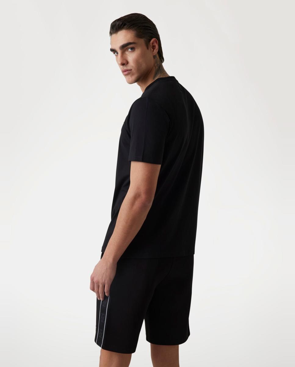 T-shirt de Manga Curta Preto-4