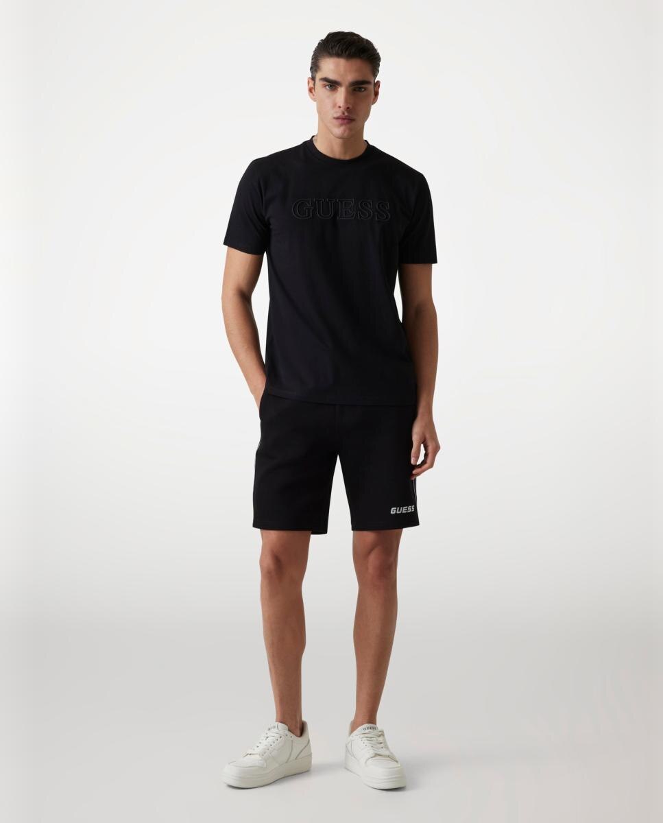 T-shirt de Manga Curta Preto-6