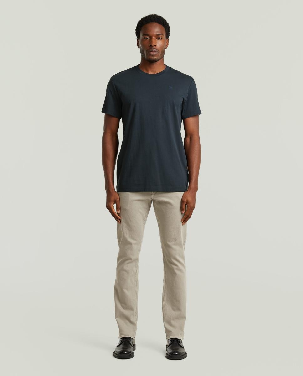 Imagen 6 de Camiseta de hombre blanca manga corta - G-Star - Azul Azul