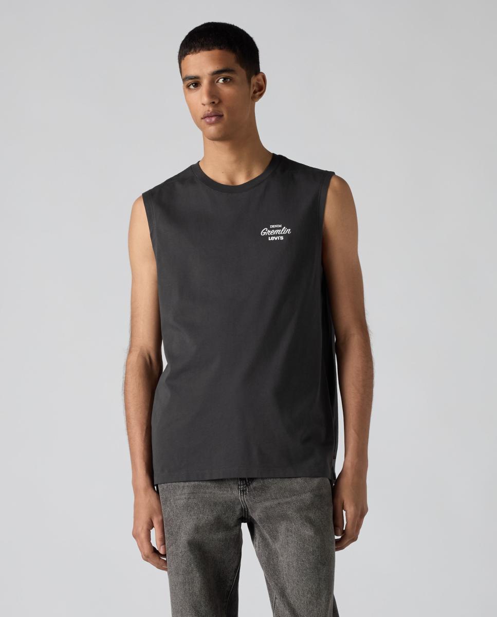 Imagem 0 de T-shirt sem Mangas e com Gola Redonda