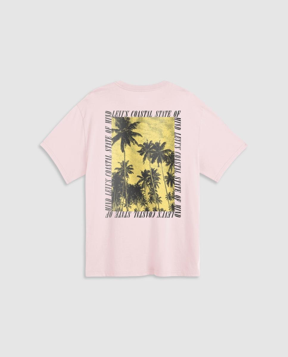 T-shirt de Manga Curta com Decote Redondo Branco-6