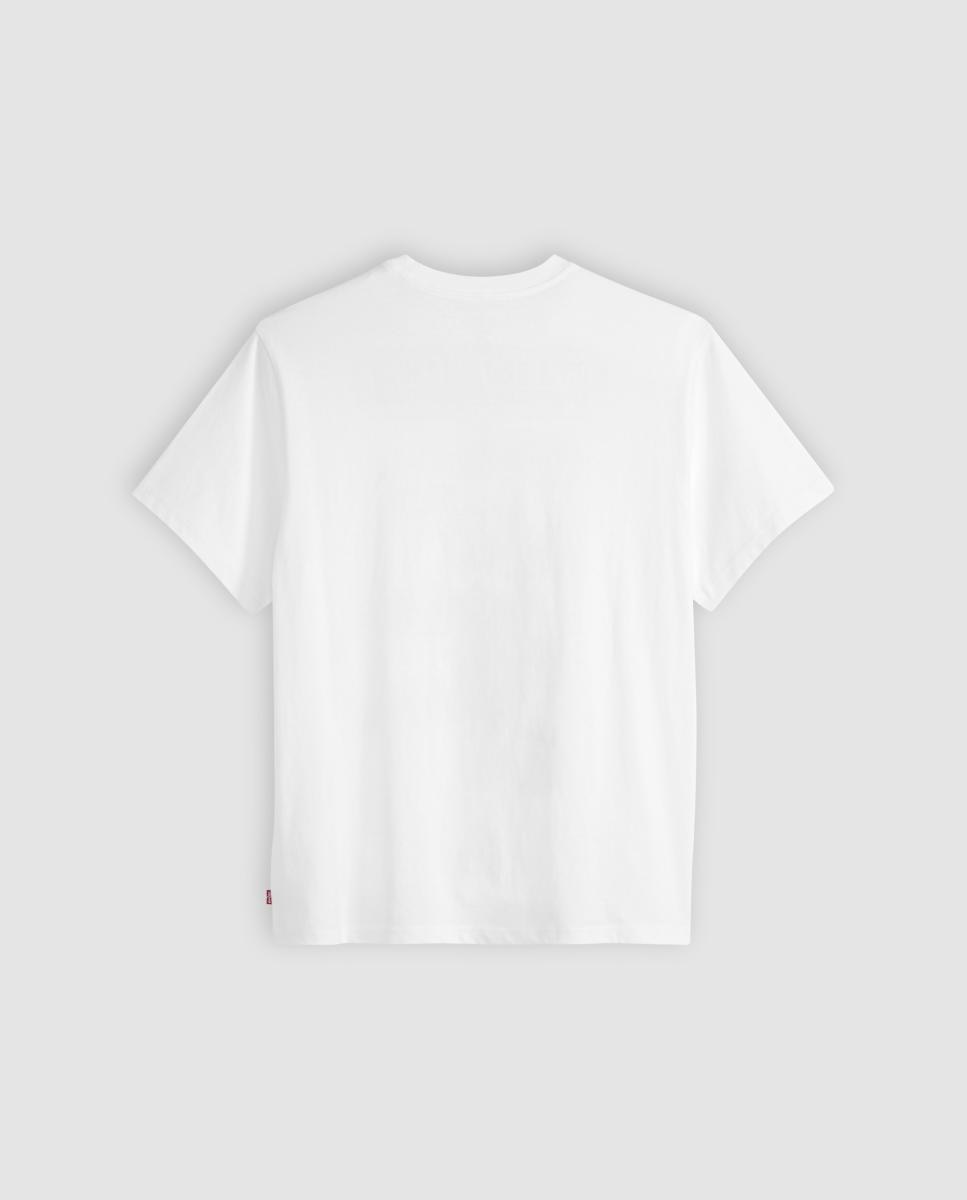 Camiseta de hombre de manga corta con cuello redondo - Levi's - Blanco Blanco-6