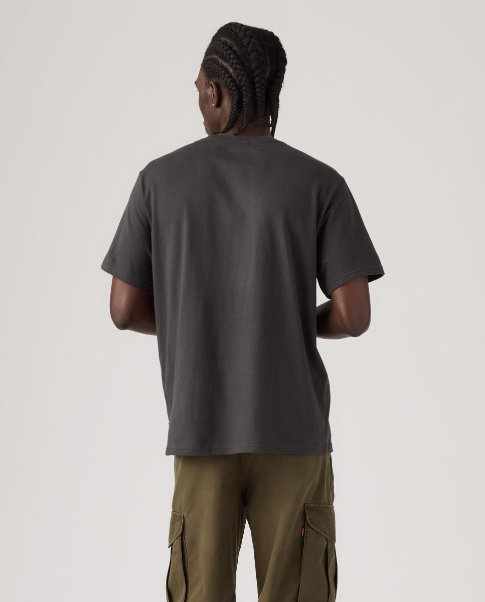 Camiseta de hombre de manga corta con cuello redondo - Levi's - Negro Negro-2