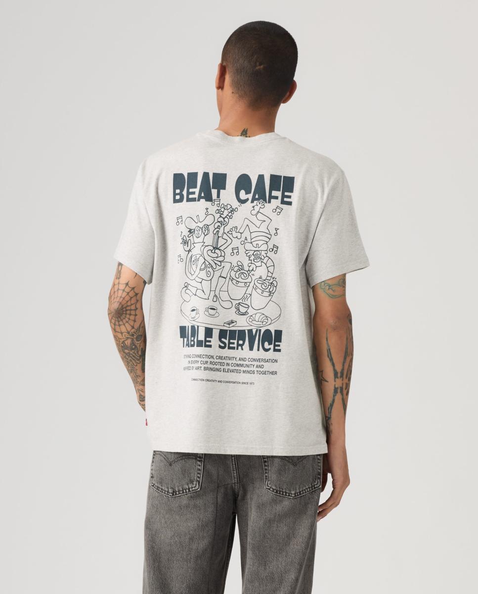 Imagen 2 de Camiseta de hombre de manga corta con cuello redondo - Levi's - Gris claro Gris claro