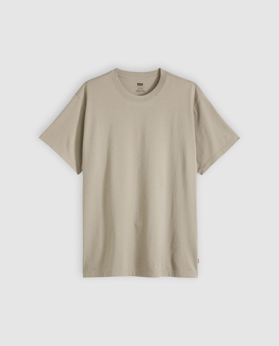 Camiseta de hombre de manga corta con cuello redondo - Levi's - Beige Beige-5