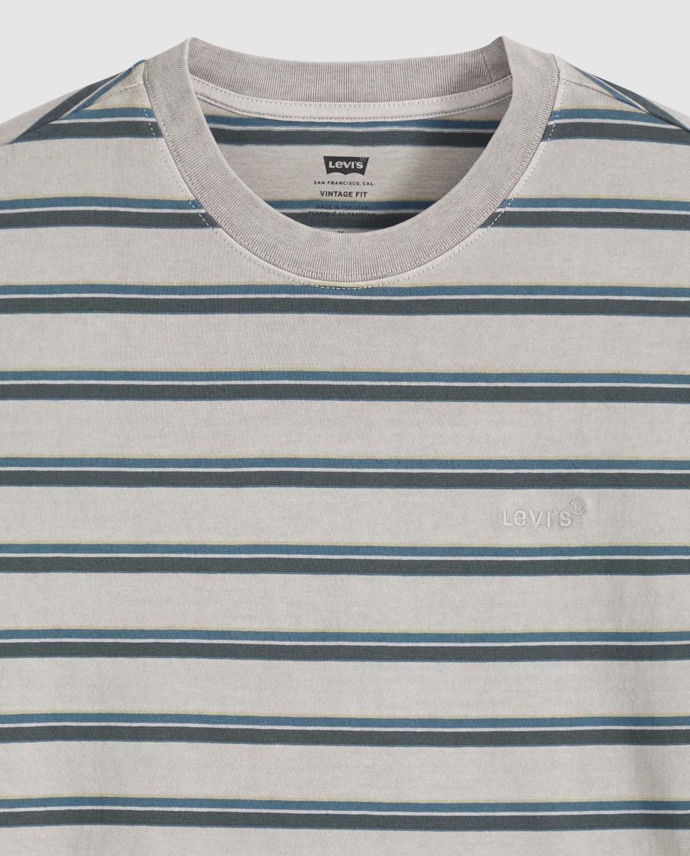 T-shirt de Manga Curta com Decote Redondo Multicolor-6