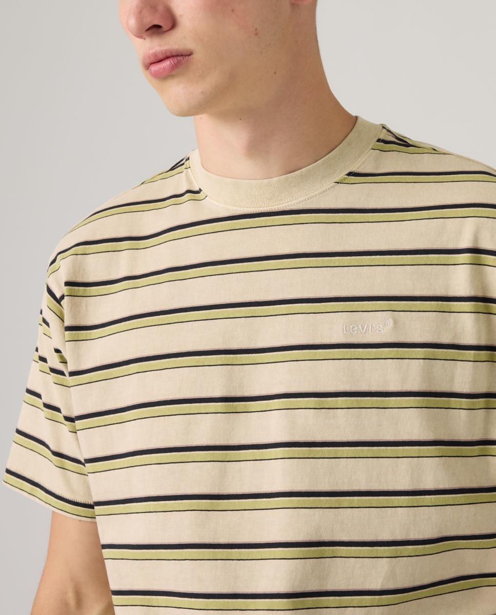 T-shirt de Manga Curta com Decote Redondo Multicolor-4