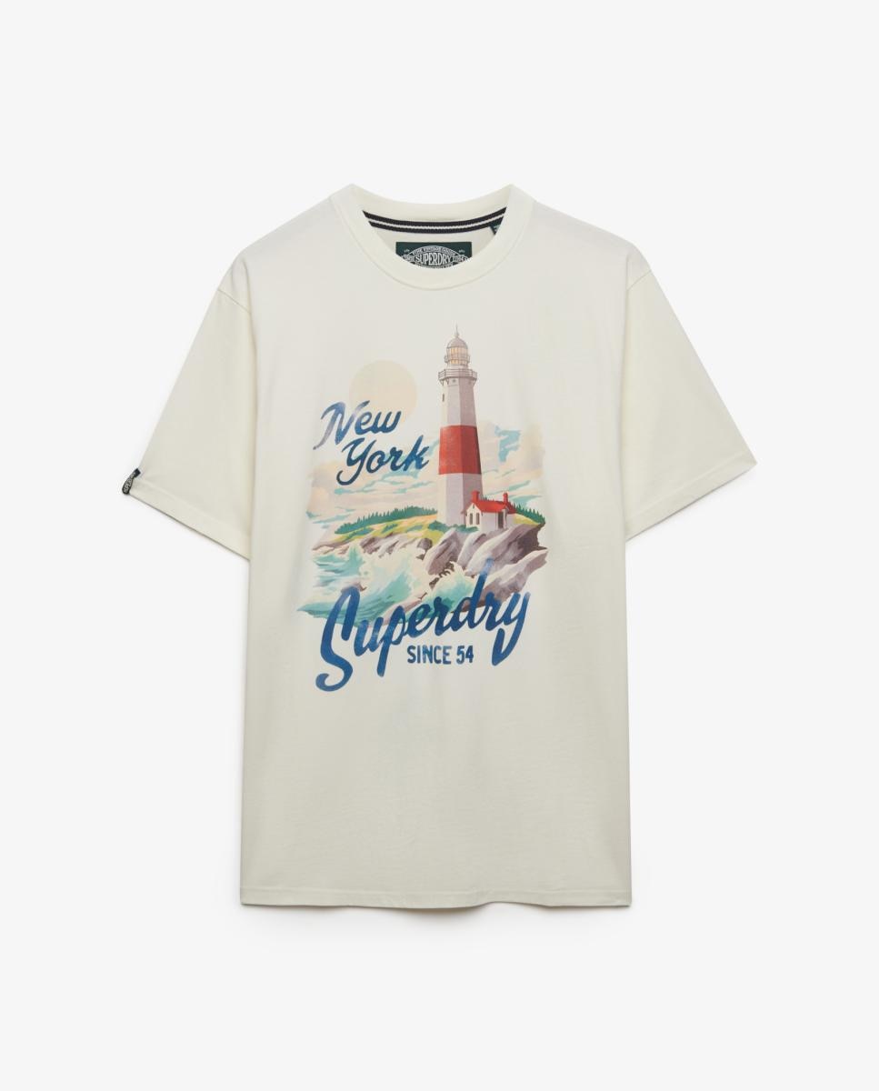 Imagem 0 de T-shirt Maritimo de Corte Loose