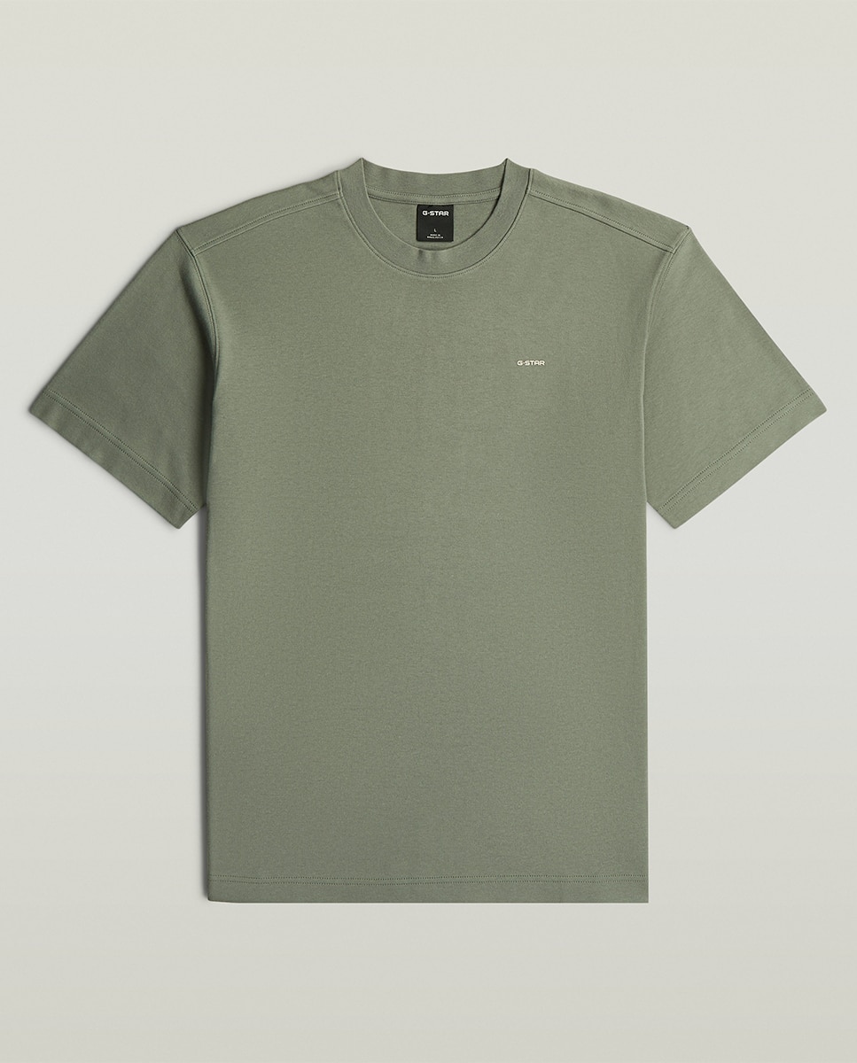 T-shirt de Corte Regular com Manga Curta Verde-6