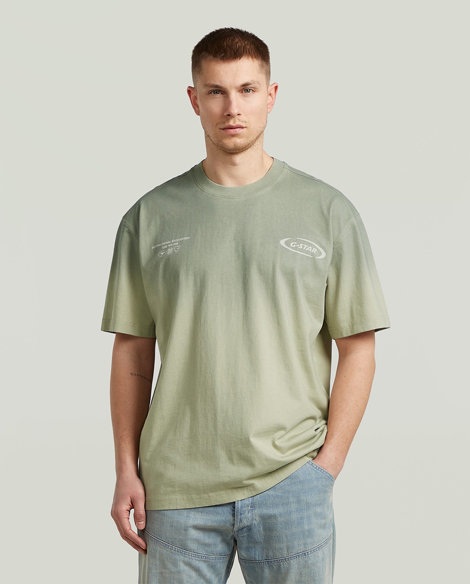 Imagem 0 de T-shirt de Manga Curta e Corte Relaxed