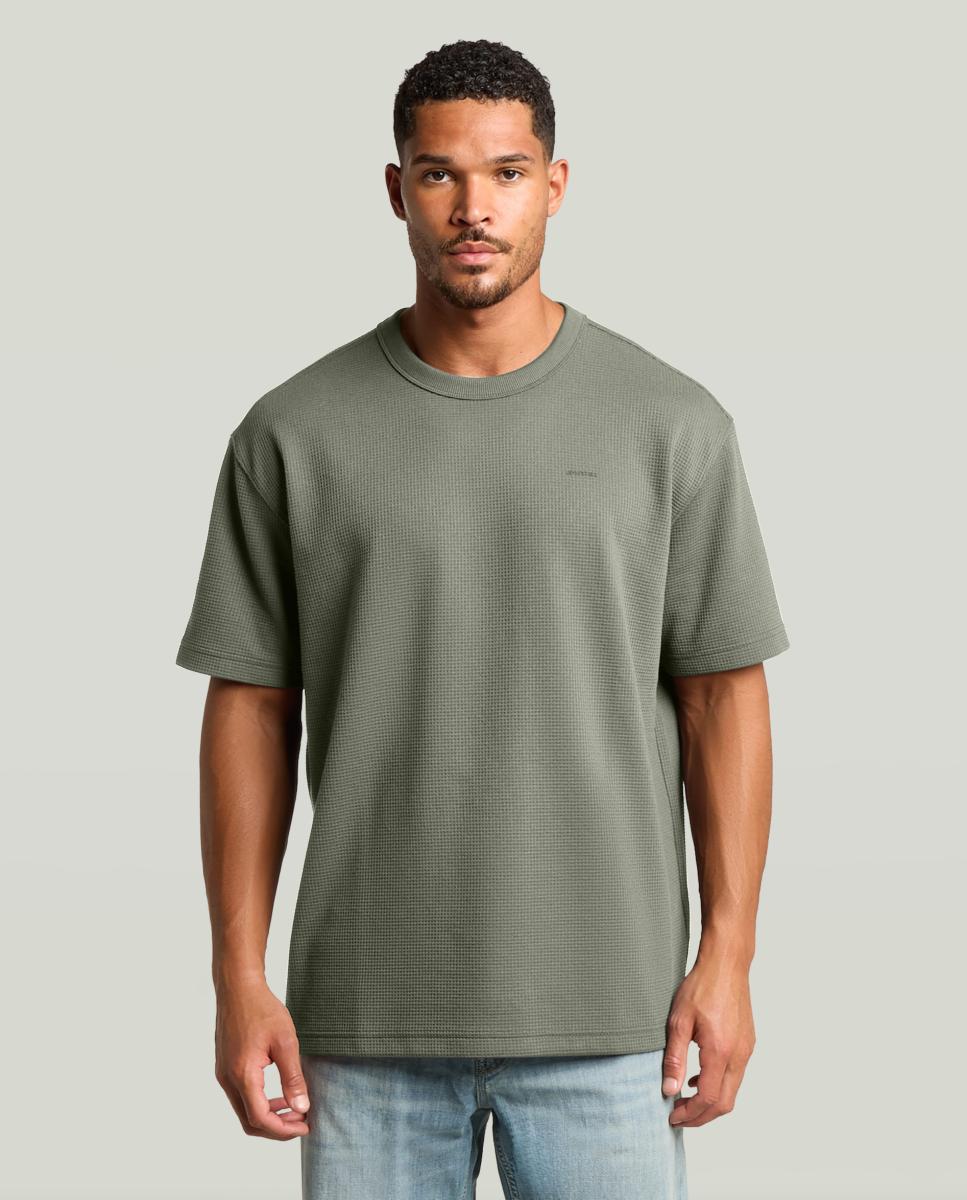 Imagem 0 de T-shirt de Manga Curta e Corte Relaxed