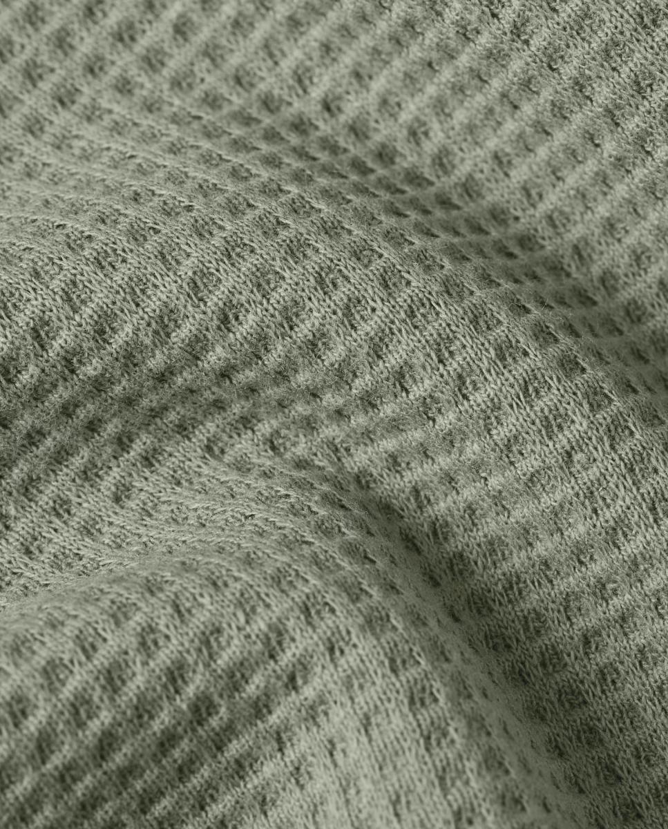 T-shirt de Manga Curta e Corte Relaxed Verde-4