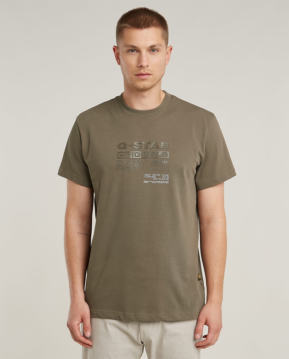 Imagem 0 de T-shirt de Corte Regular com Manga Curta
