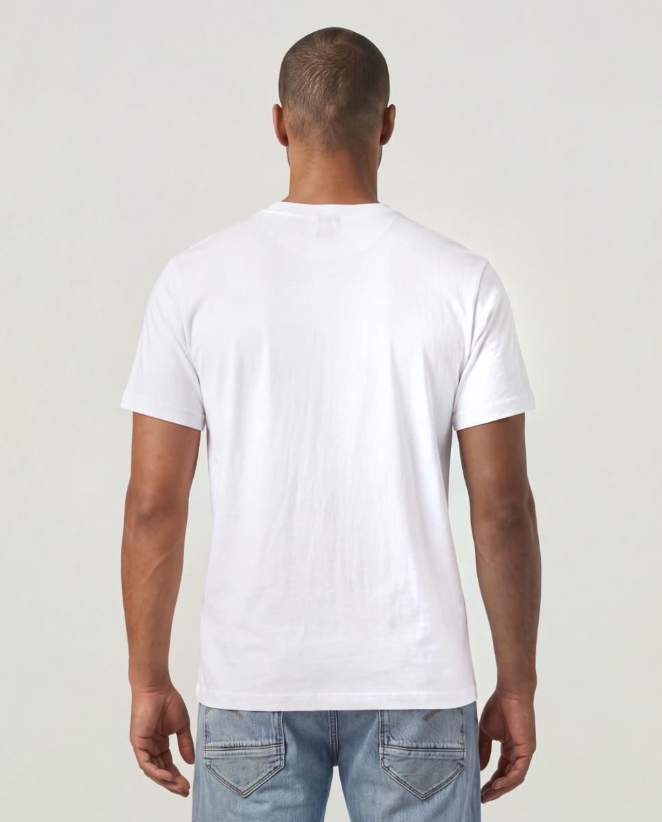 Camiseta de hombre de manga corta y corte recto - G-Star - Blanco Blanco-2