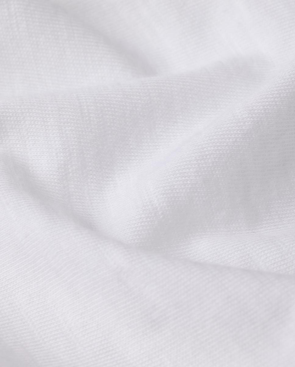 Camiseta de hombre de manga corta y corte recto - G-Star - Blanco Blanco-5