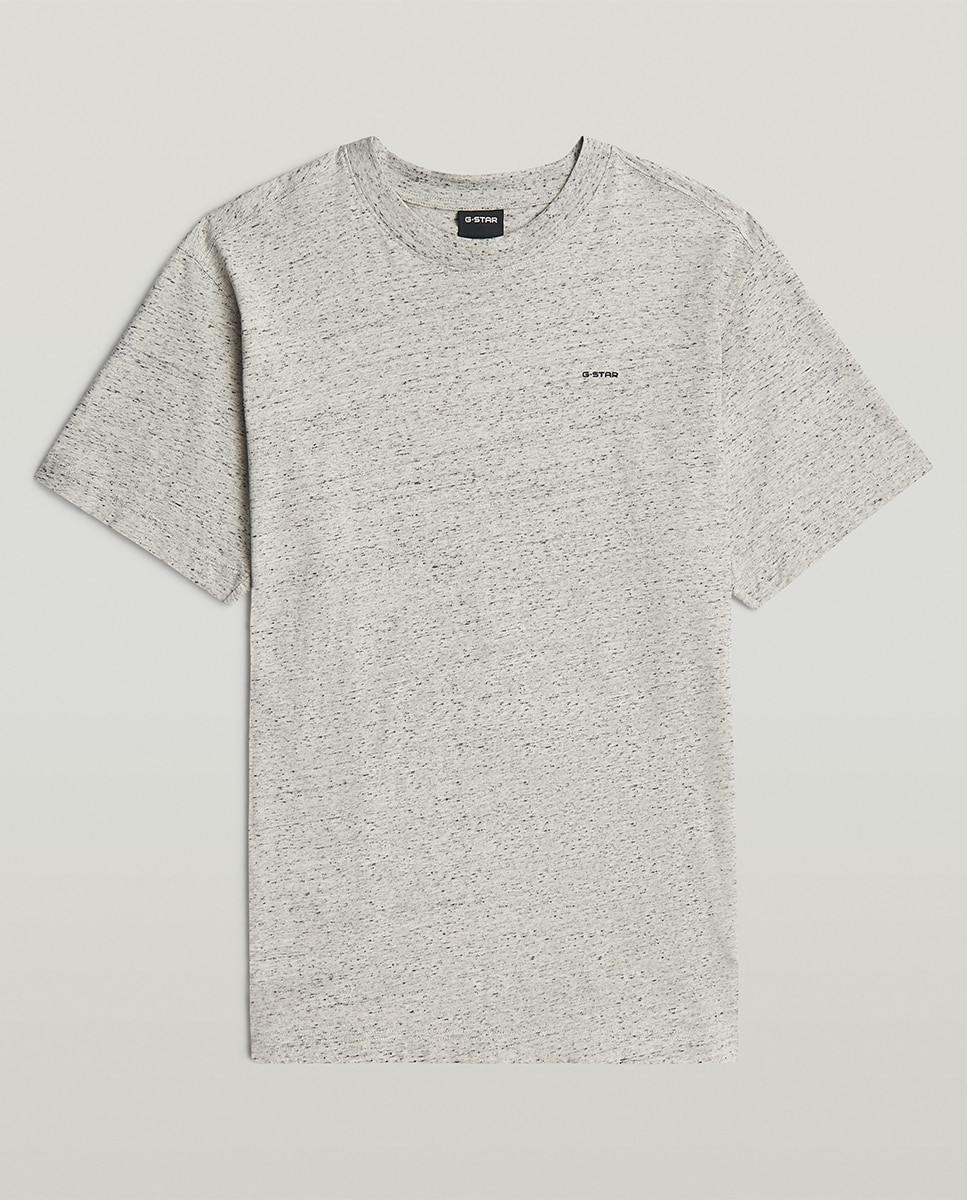 T-shirt de Corte Regular com Manga Curta Cru-6