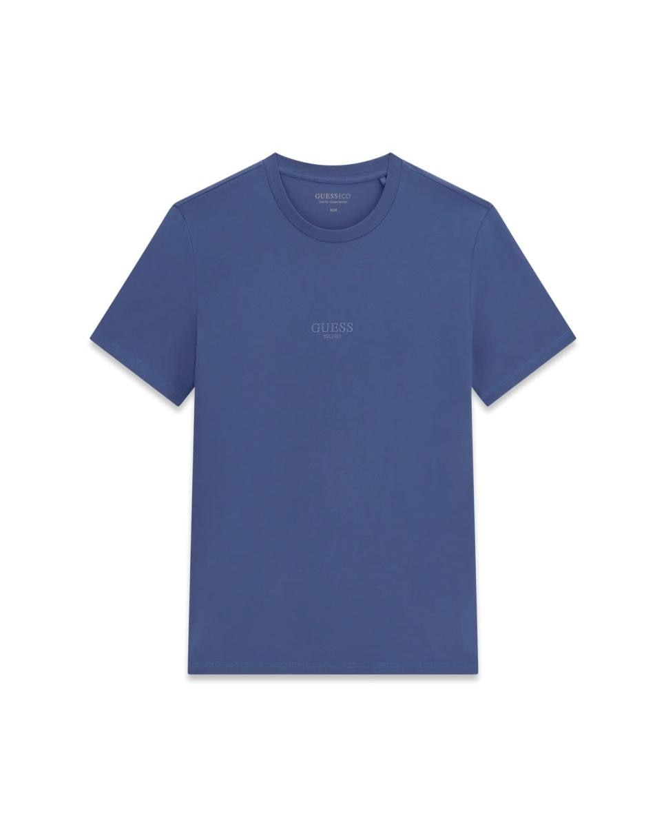 Camiseta de manga corta de hombre - Guess - Azul Azul-4