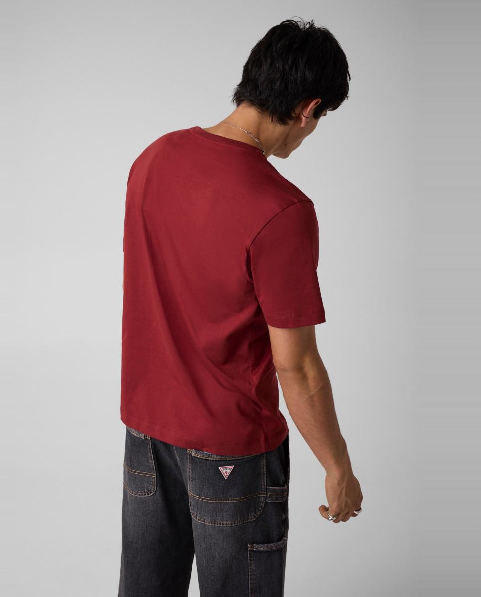 Imagen 2 de Camiseta de manga corta de hombre - Guess Jeans - Rojo Rojo