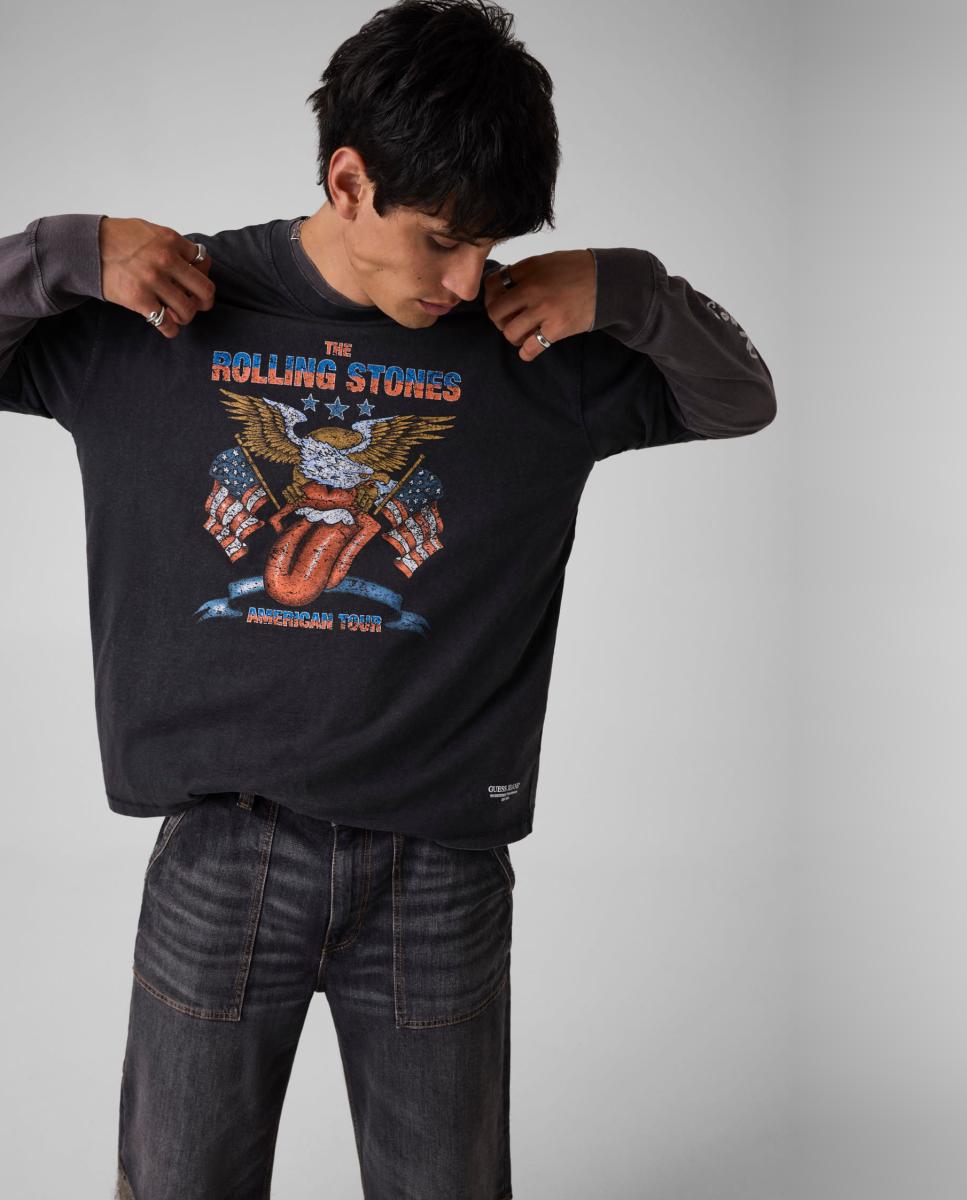 Imagen 1 de Camiseta de manga corta de hombre Negro