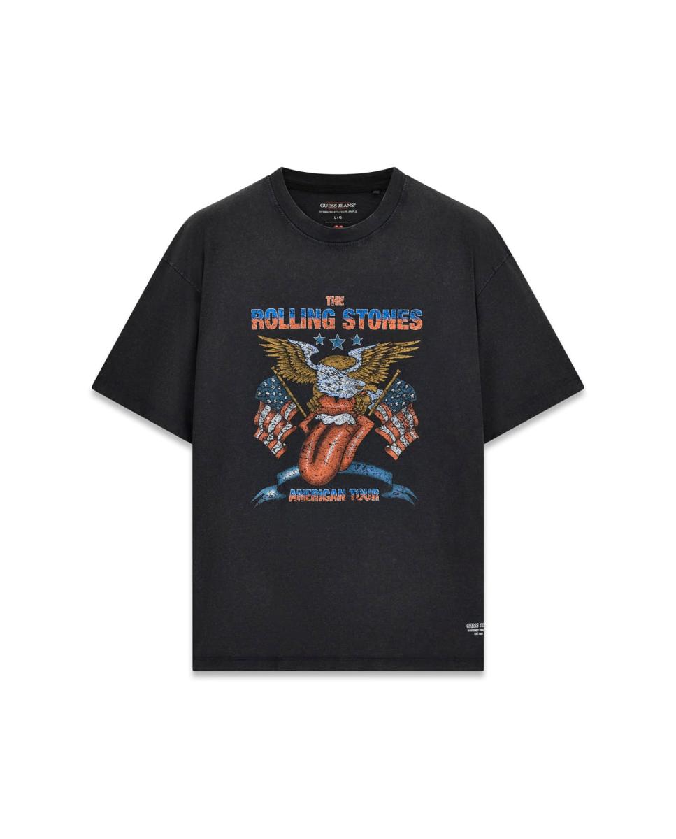 Imagen 5 de Camiseta de manga corta de hombre - Guess Jeans - Negro Negro