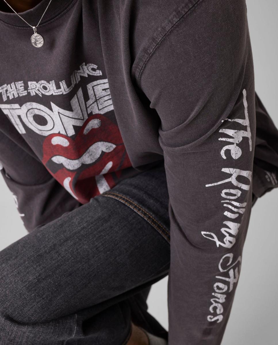 Imagen 3 de Camiseta de manga larga de hombre - Guess Jeans - Negro Negro