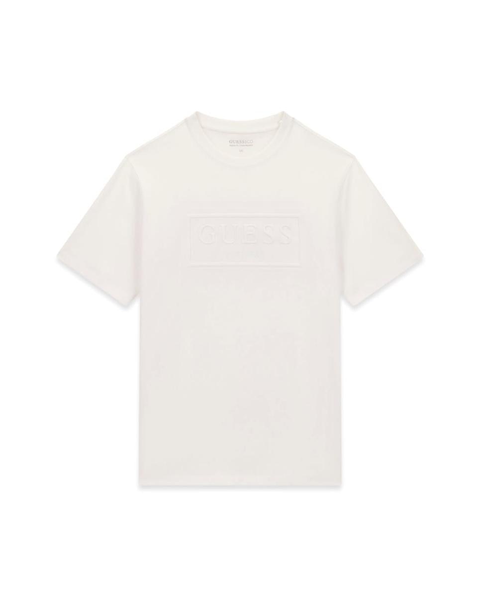 Camiseta de manga corta de hombre - Guess - Blanco Blanco-4