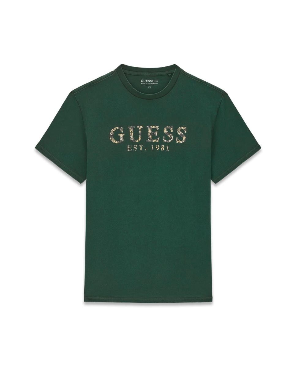 Camiseta de manga corta de hombre - Guess - Verde Verde-1