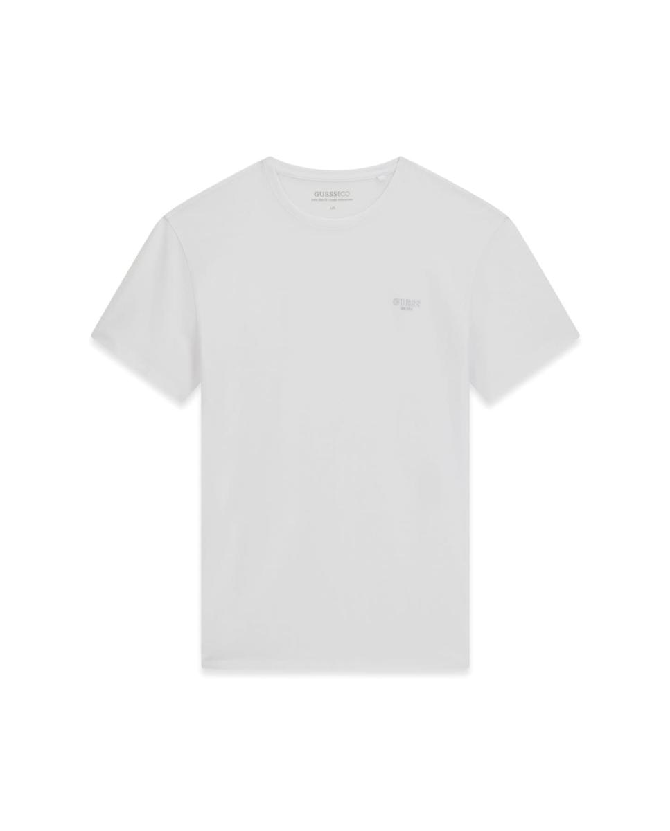 Camiseta de manga corta de hombre - Guess - Blanco Blanco-4