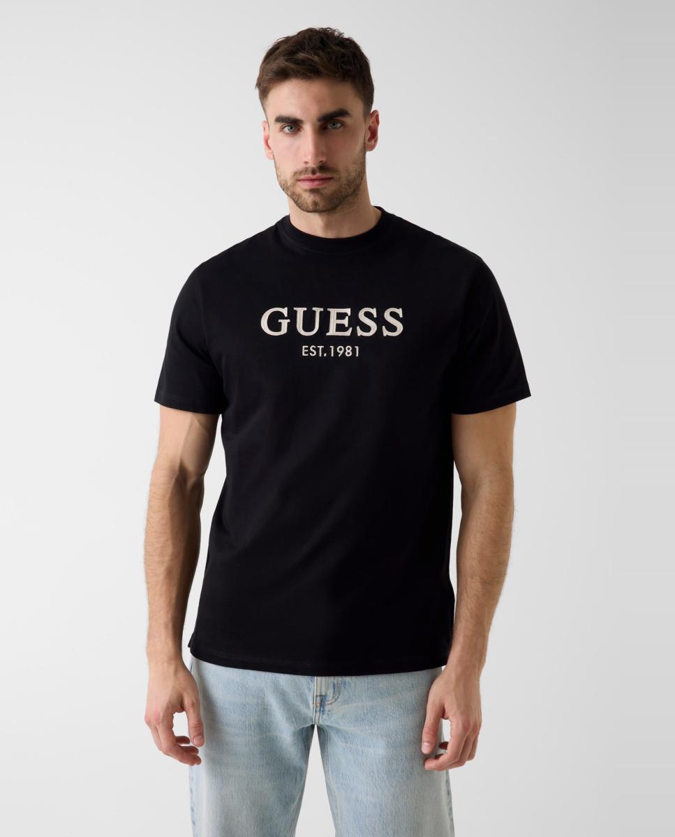 Imagen 0 de Camiseta de manga corta de hombre Negro