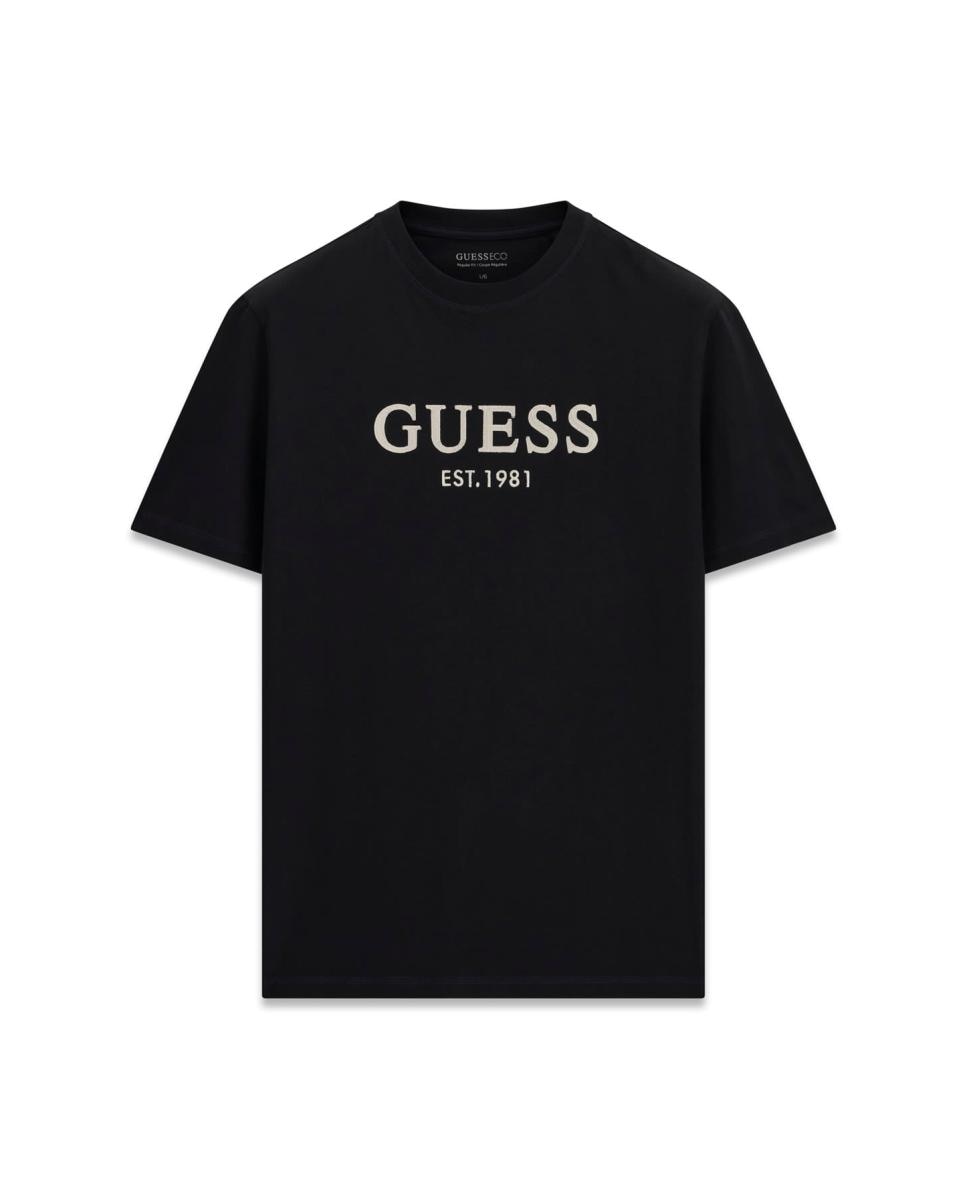 Camiseta de manga corta de hombre - Guess - Negro Negro-4