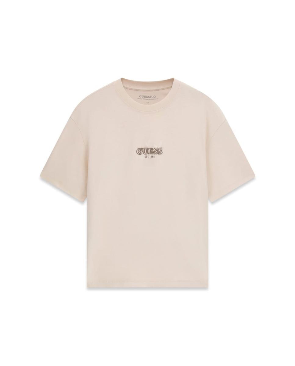 Camiseta de manga corta de hombre - Guess - Beige Beige-4