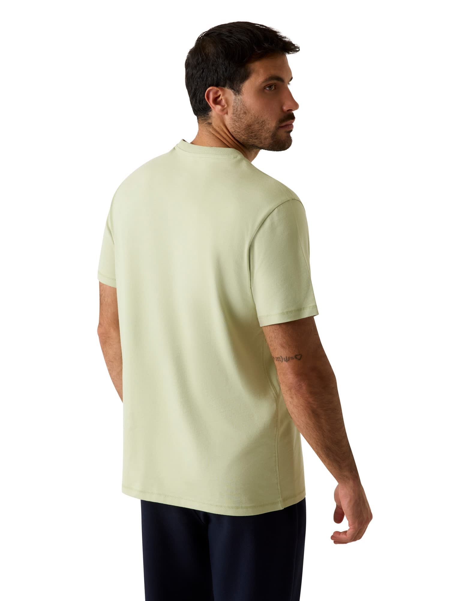 Camiseta de manga corta de hombre - Guess - Verde Verde-2