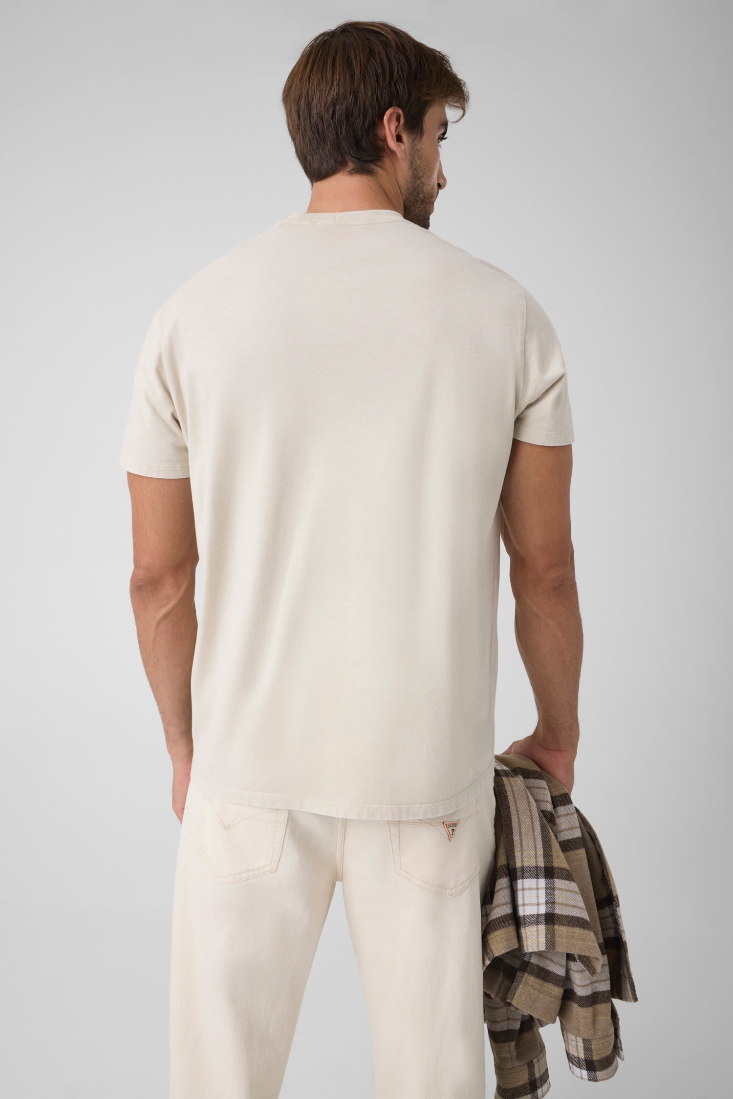 Imagen 2 de Camiseta de manga corta de hombre - Guess - Gris Gris