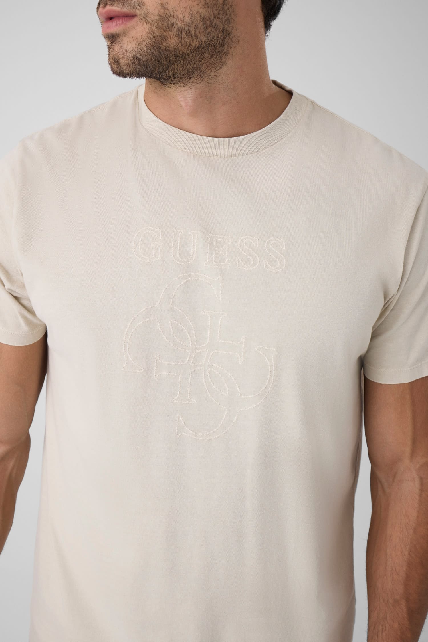 Imagen 3 de Camiseta de manga corta de hombre - Guess - Gris Gris