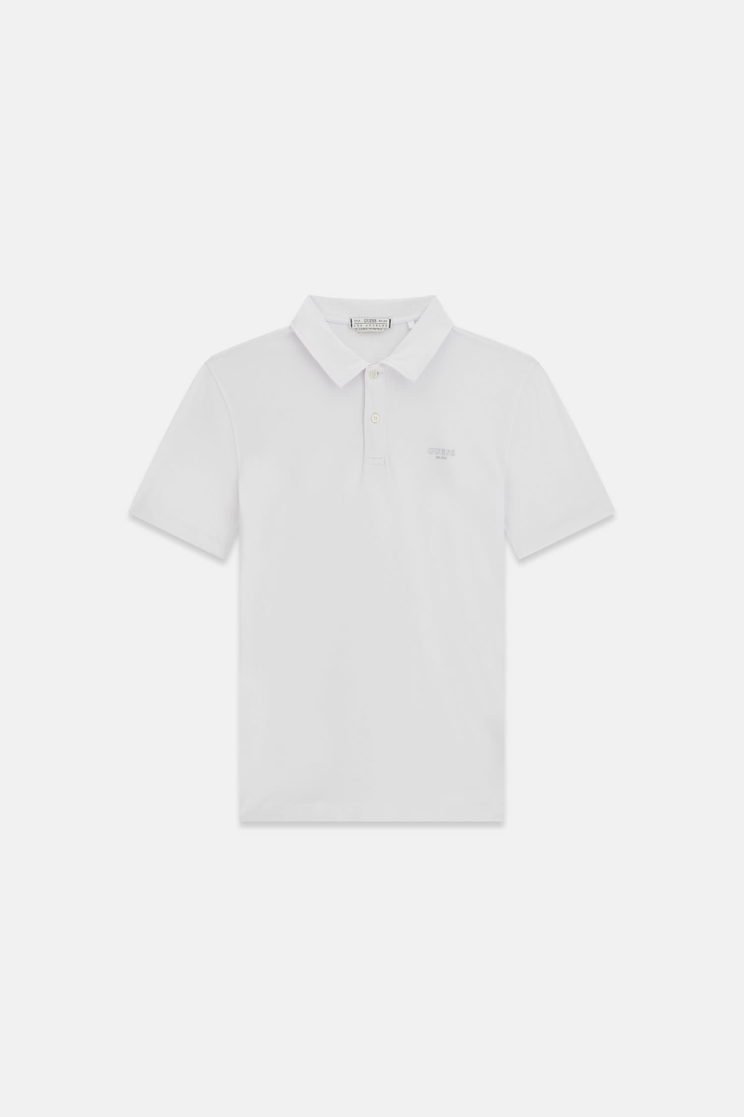 Imagen 5 de Polo de manga corta de hombre - Guess - Blanco Blanco