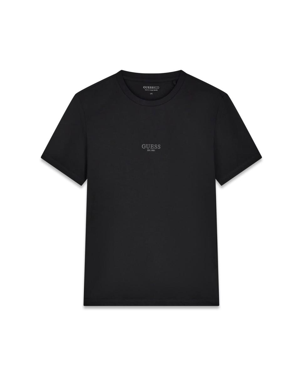Camiseta de manga corta de hombre - Guess - Negro Negro-5