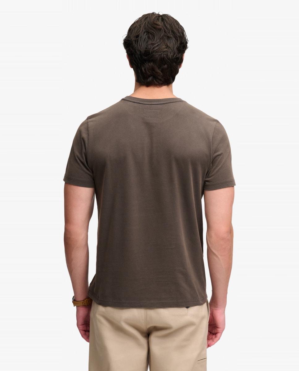 Camiseta de hombre con estampado Vintage Workwear - Superdry - Negro Negro-2