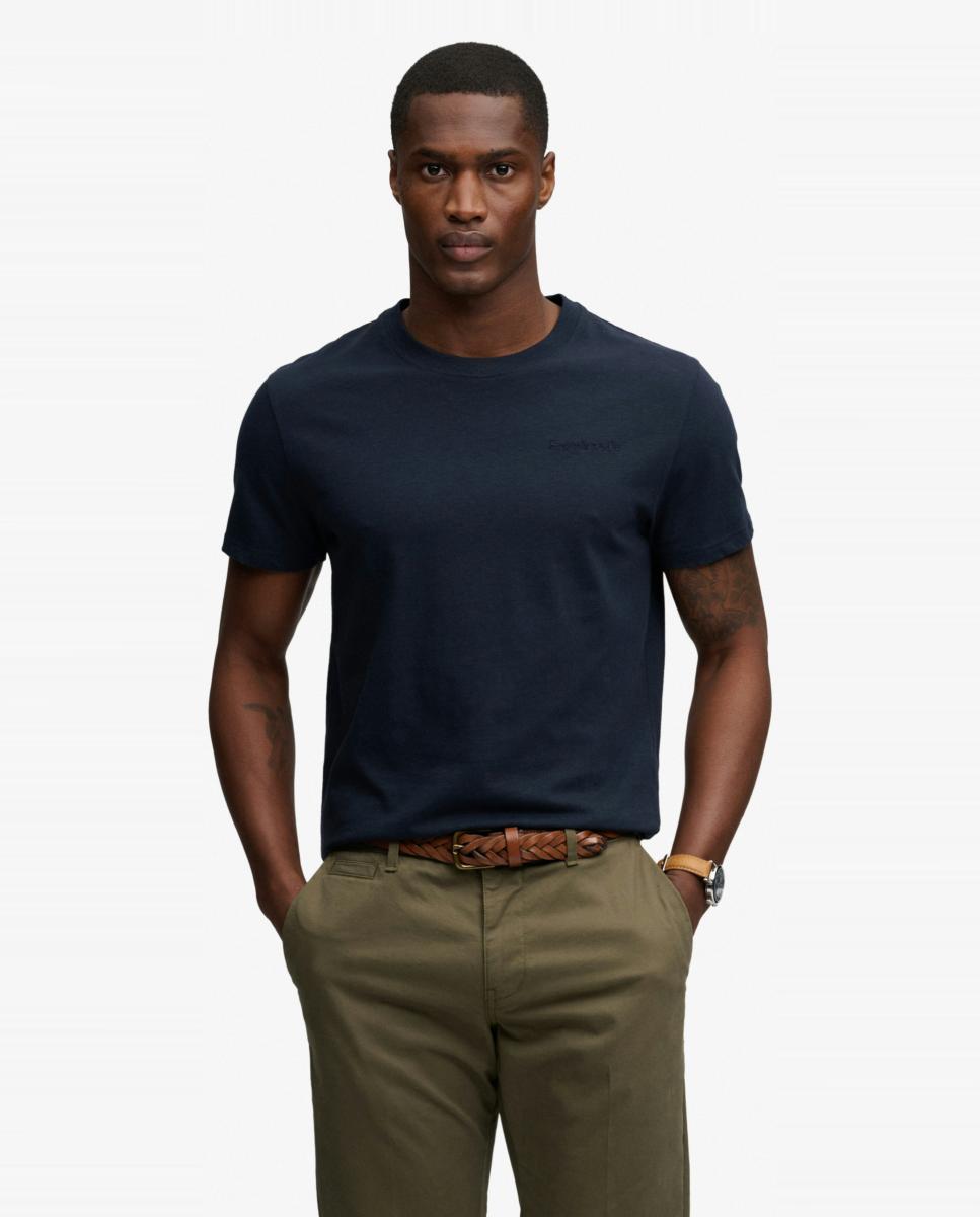T-shirt Essential Company Logo Azul-marinho-1