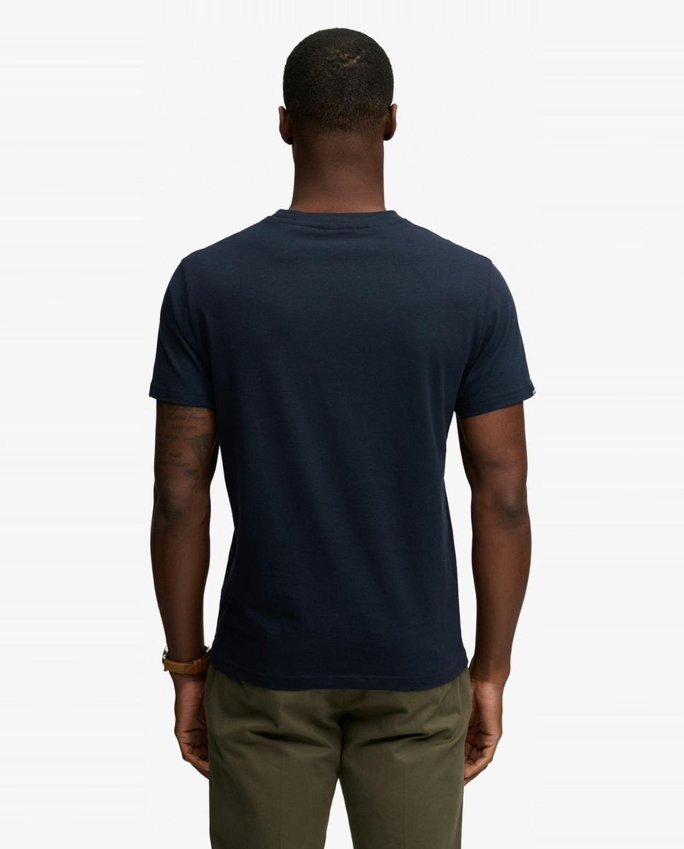 T-shirt Essential Company Logo Azul-marinho-2