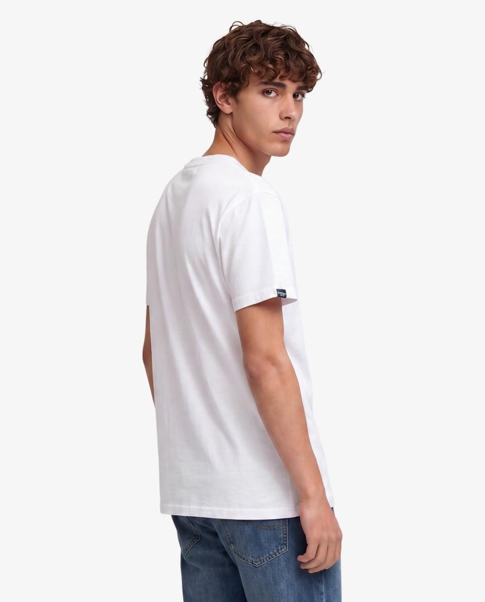 T-shirt Essential SDCO com Logótipo Bordado Branco-2