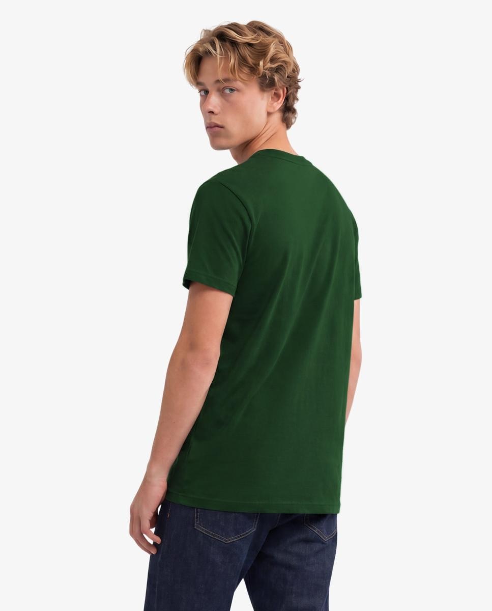 T-shirt Essential SDCO com Logótipo Bordado Verde-2