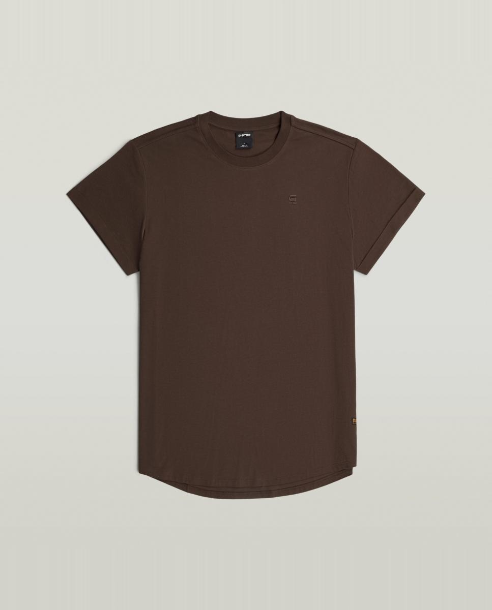 Camiseta de hombre de manga corta y corte relajado - G-Star - Marrón Marrón-1