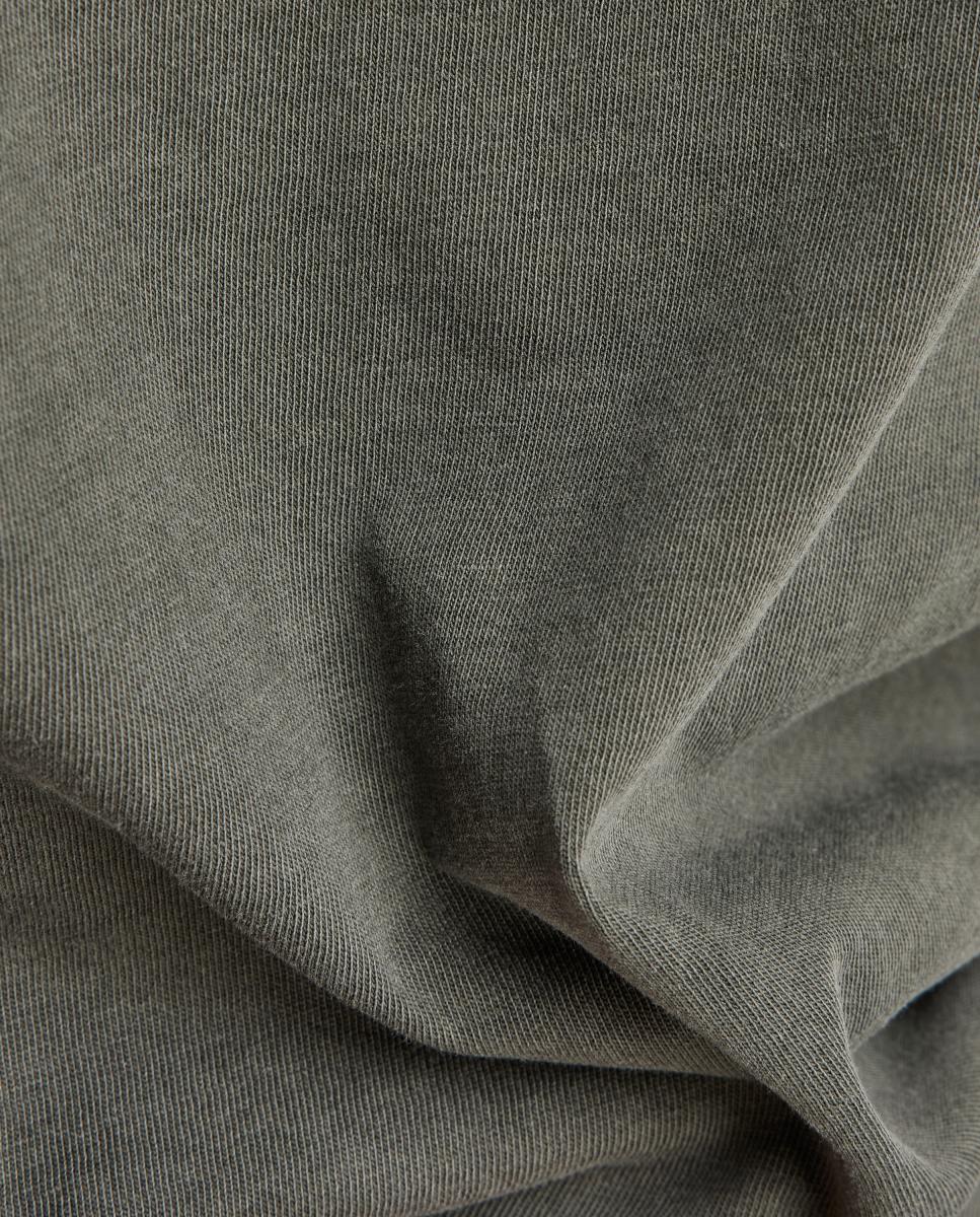 Imagen 3 de Camiseta de hombre de manga corta y corte relajado - G-Star - Gris Gris