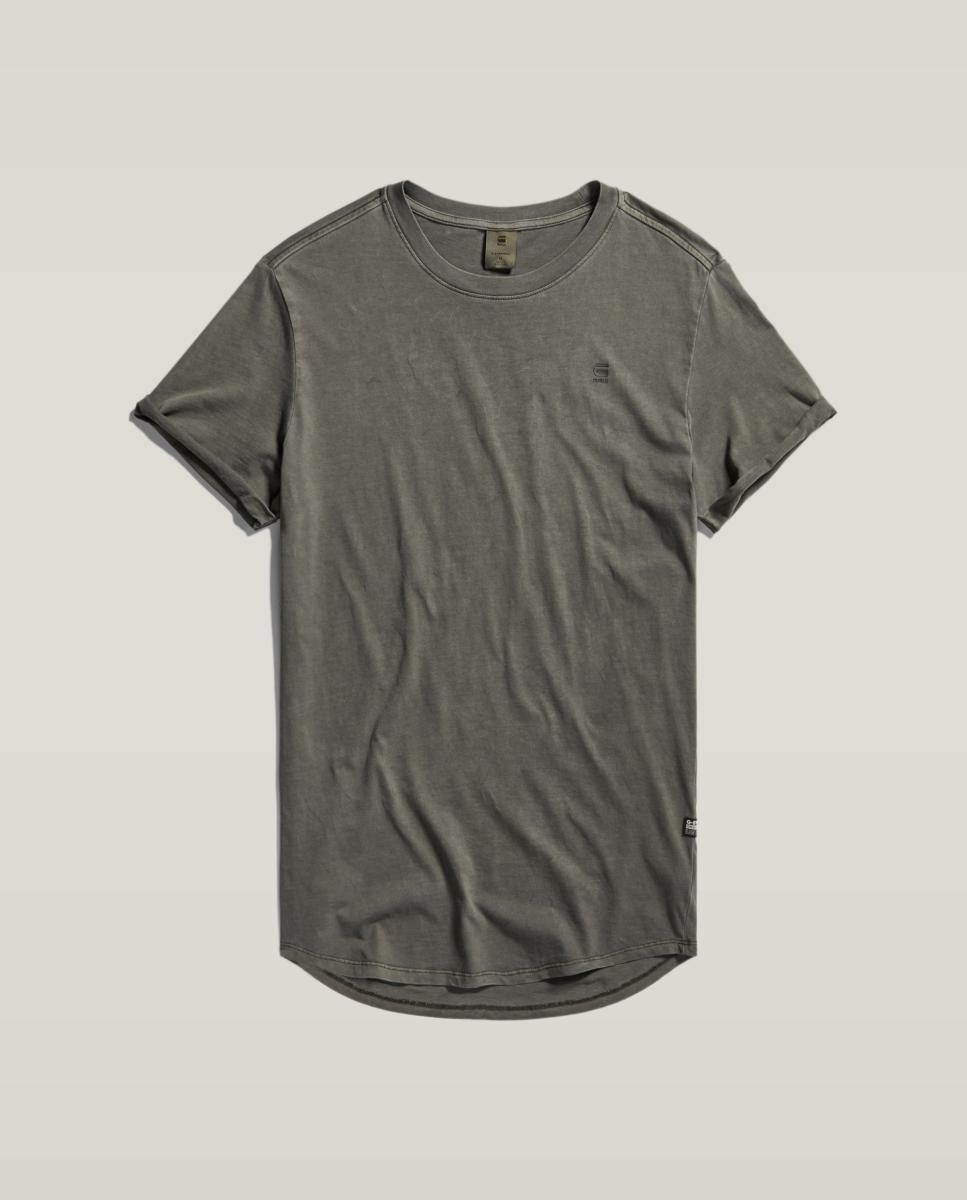 Imagen 4 de Camiseta de hombre de manga corta y corte relajado - G-Star - Gris Gris