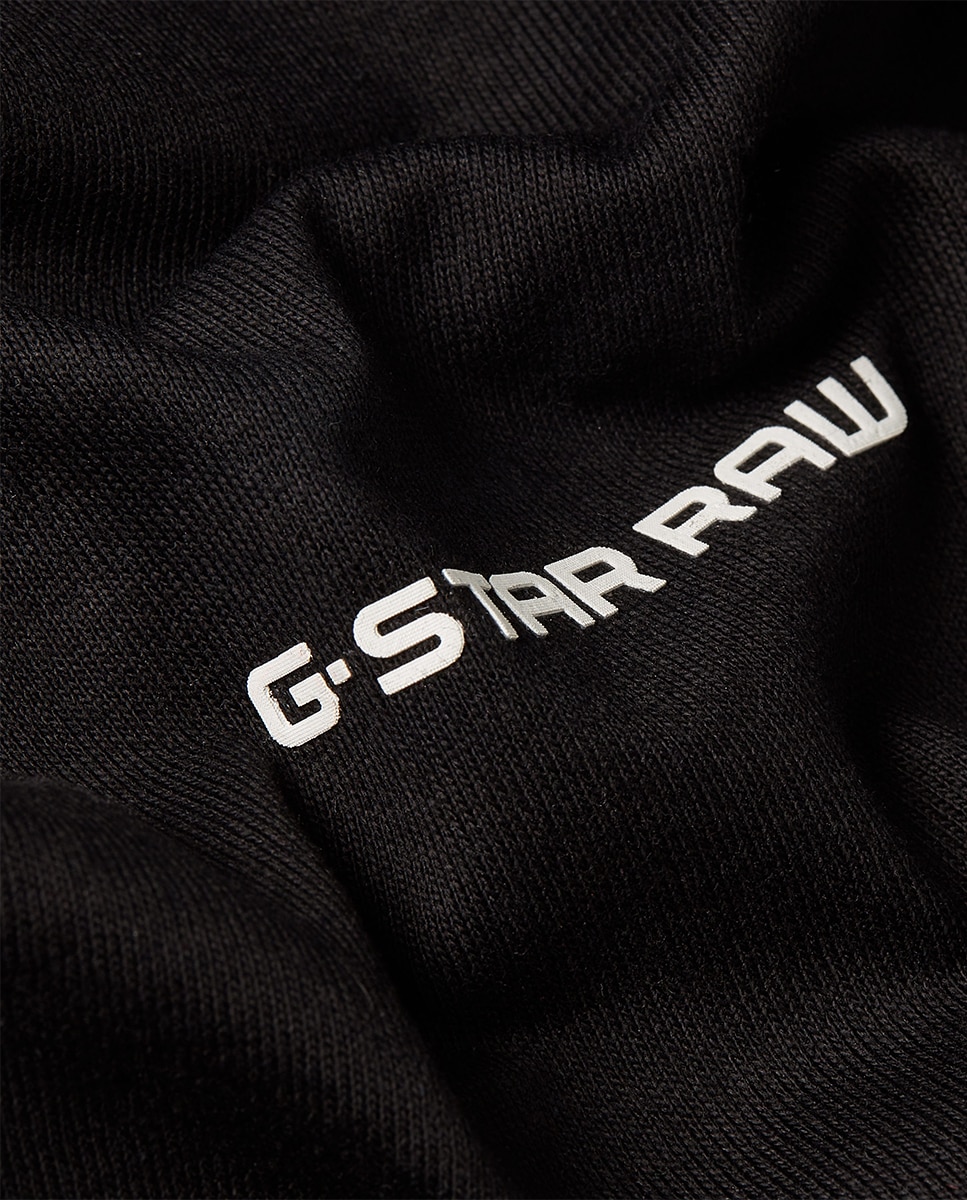 T-shirt sem Mangas com Corte Relaxed e Extra Grande Preto-5