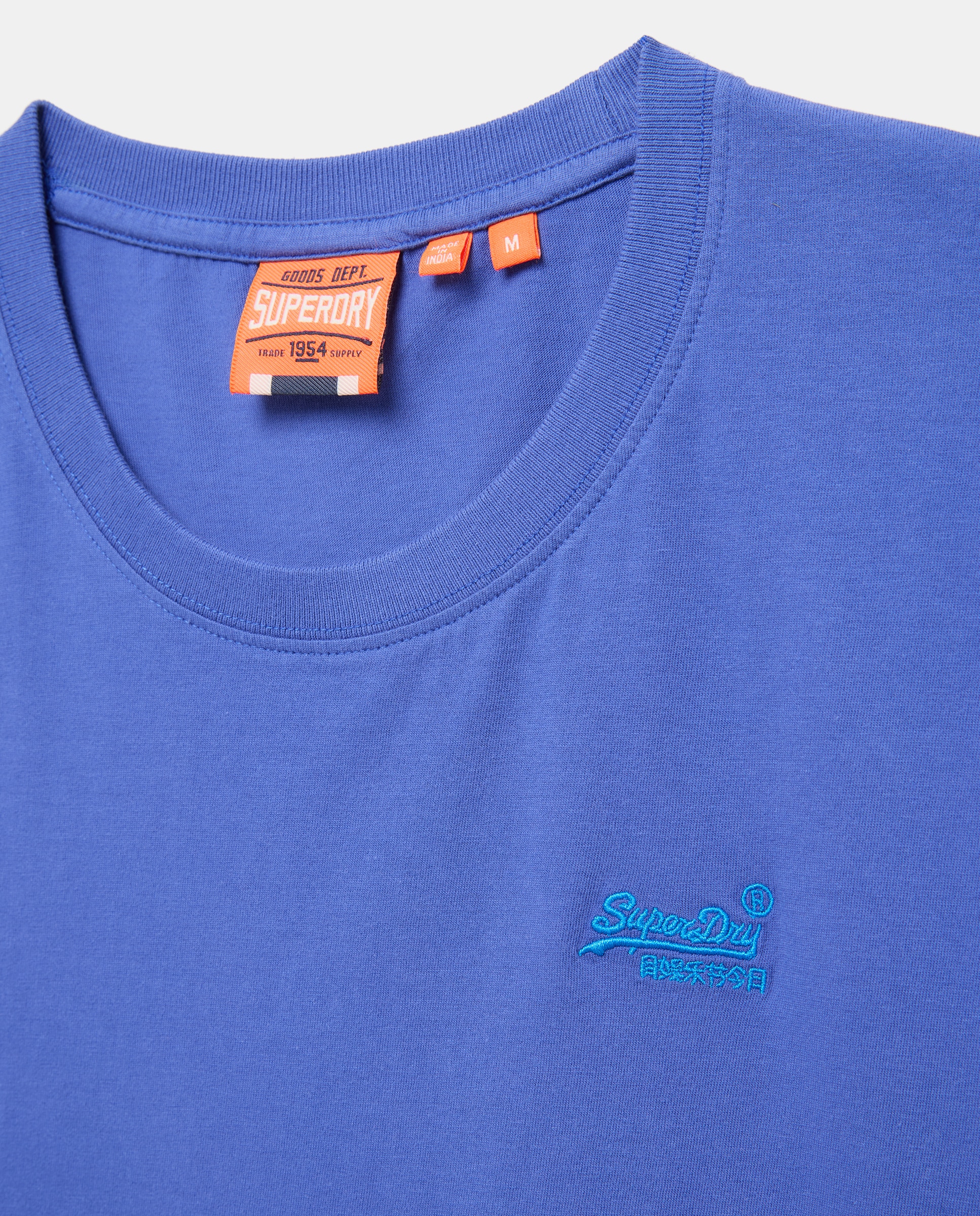 T-shirt sem Mangas Essential com Logótipo e em Algodão Orgânico Azul-marinho-2