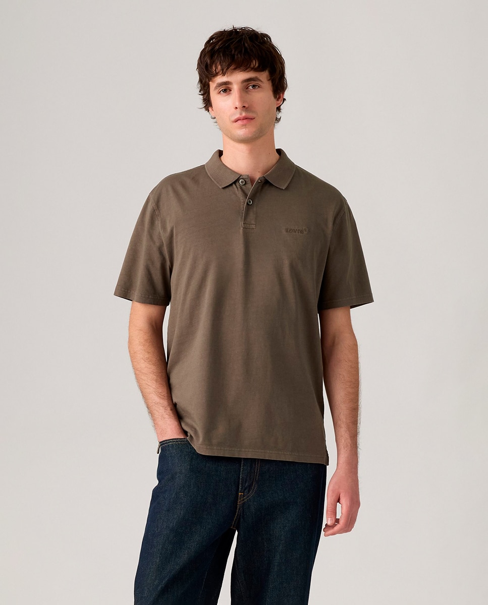 Imagem 0 de Polo de Manga Curta Relaxed